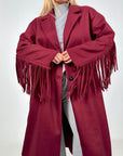 Cappotto Frange