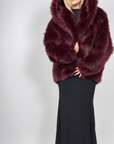 Pelliccia Dolly | Burgundy