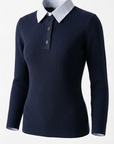 Maglia con collo camicia - LG538
