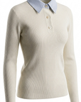 Maglia con collo camicia - LG538
