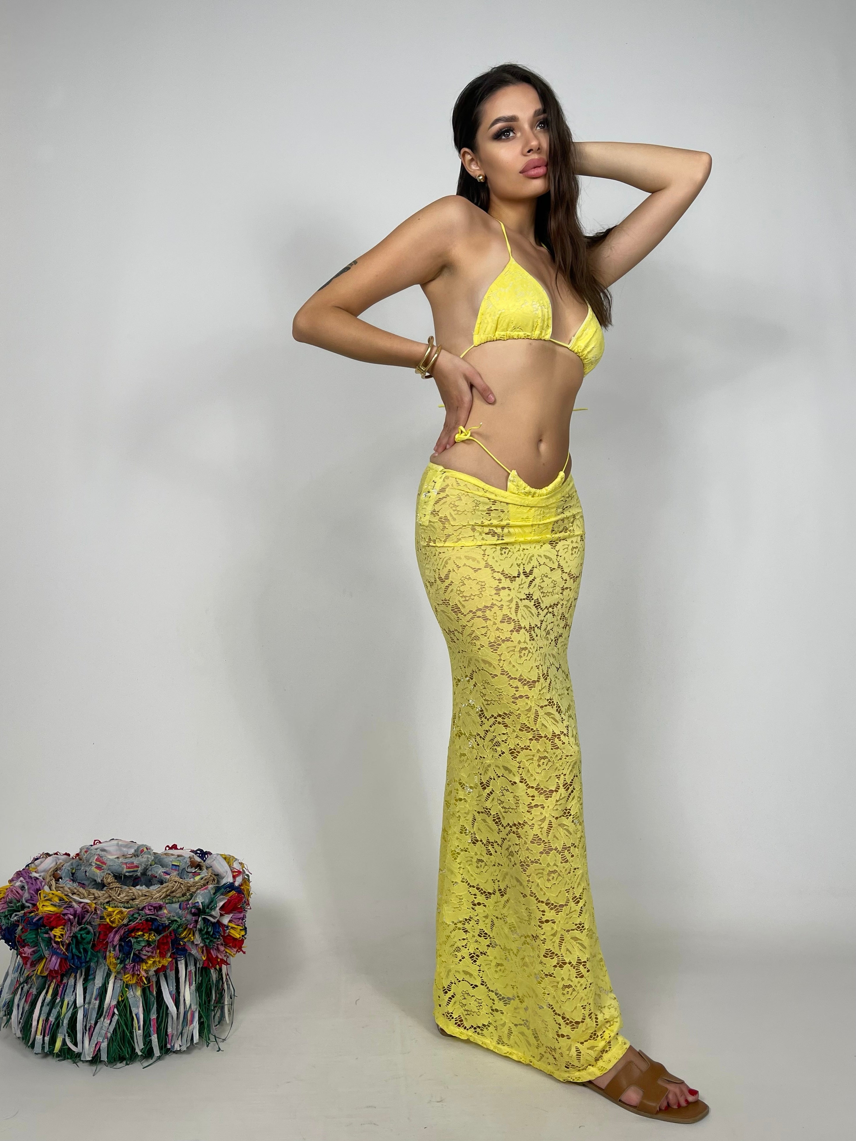 Set Bikini Macramè