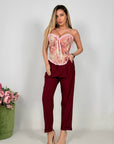Corsetto Jacquard