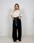 Camicia 100% Cotone Con Spille