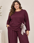 Maglia Costine con Fiocco Foulard