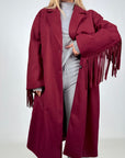 Cappotto Frange