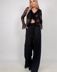 Cardigan Macramè