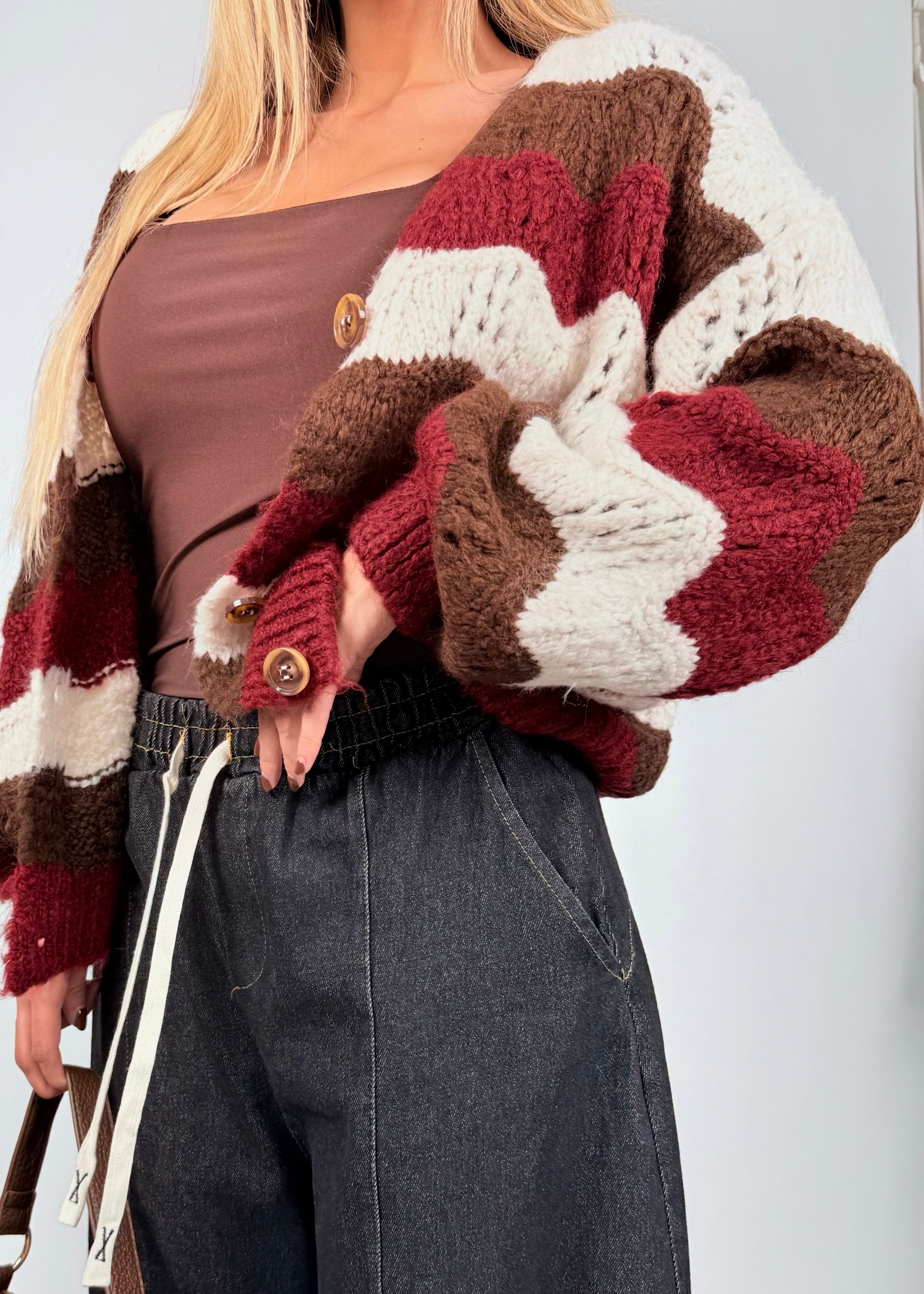 Cardigan Zig Zag