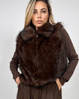 Gilet Amore | Brown