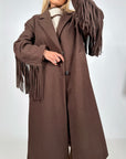 Cappotto Frange
