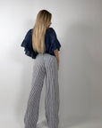Pantalone 100% Cotone di Lino