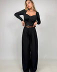 Pantalone Nora Palazzo | Cintura