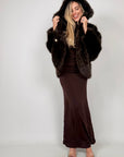 Pelliccia Dolly | Brown