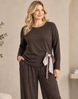Maglia Costine con Fiocco Foulard