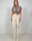 Camicia Tencel Righe