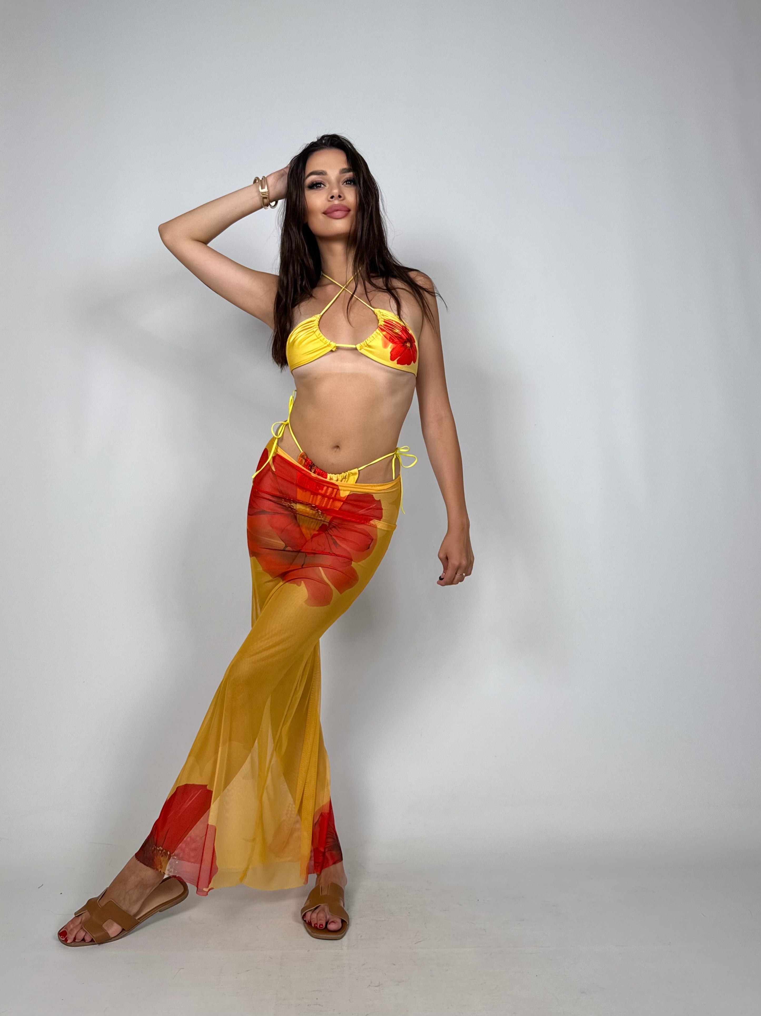 Set Bikini Flower