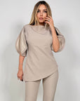 Blusa Asimmetrica