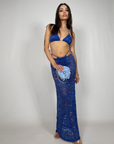Ensemble bikini en macramé