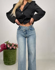 Jeans asymétriques