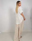 Camicia 100% Cotone Con Spille