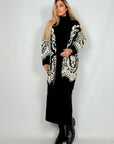 Cardigan Damascato