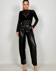 Pantalone Balloon Ecopelle