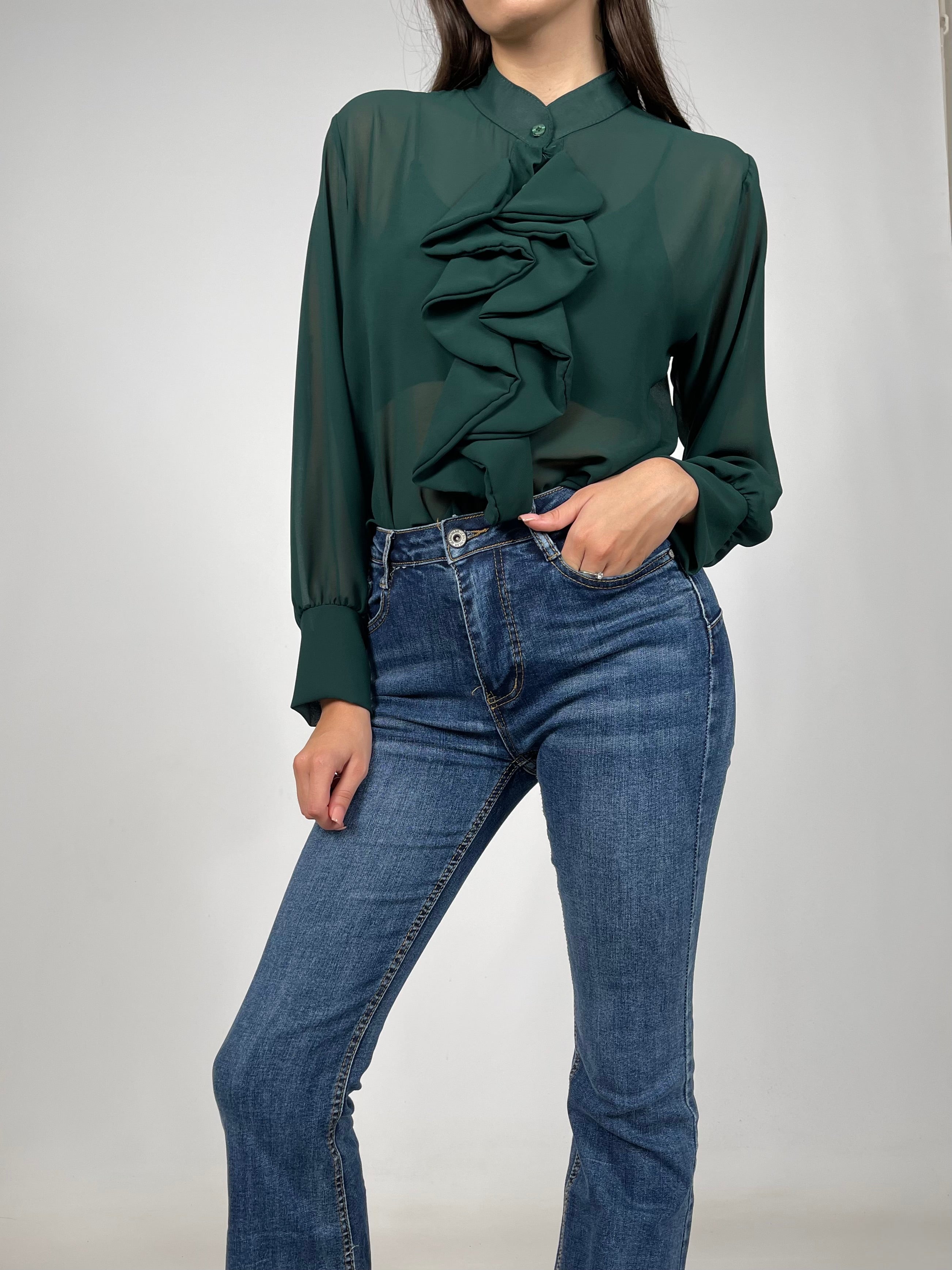 Camicia Rouche