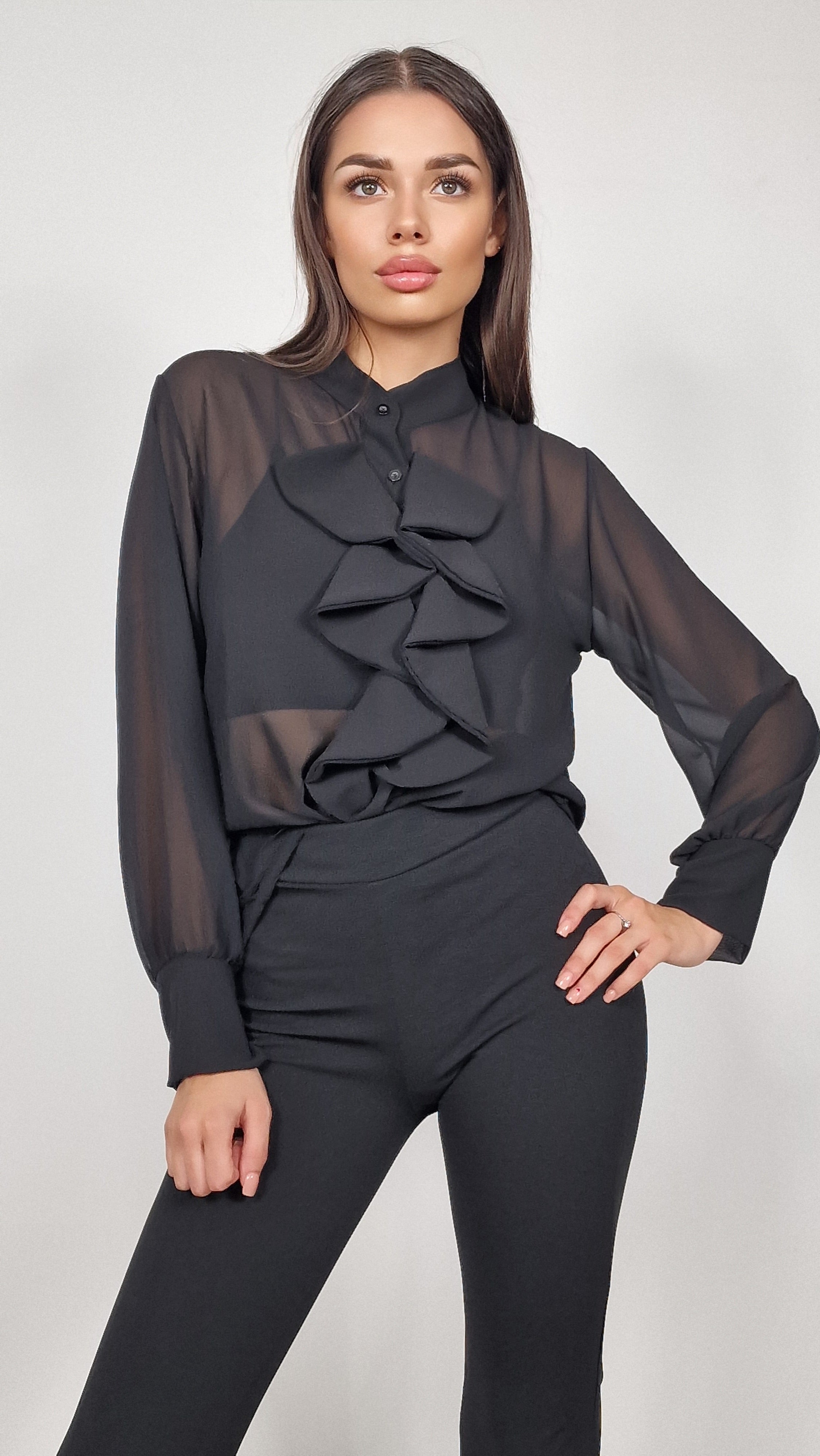 Camicia Rouche