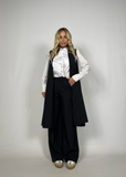 Camicia Cotone Rouche