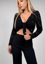 Maglia Crop Bolero