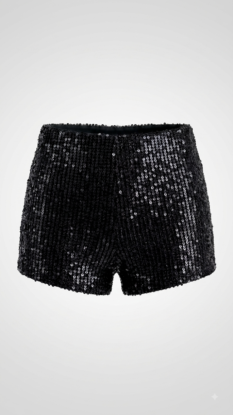 Shorts Paillettes