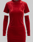 Robe en velours