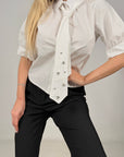 Camicia Cravatta Jewels