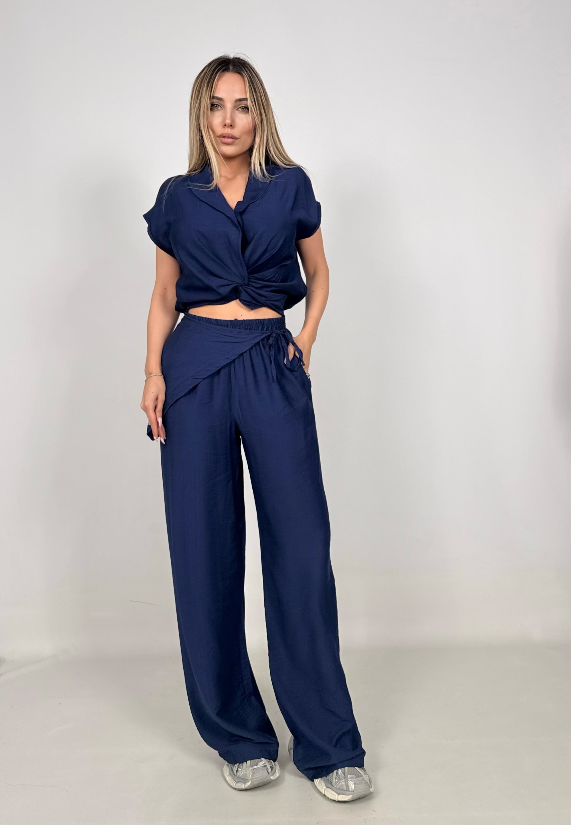 Pantalone Asimmetrico Bandana