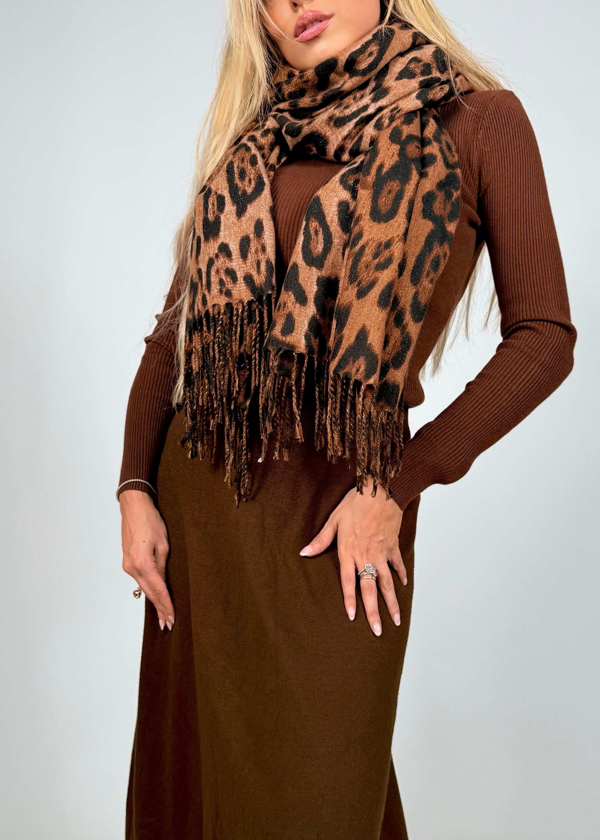 Pashmina Frange Maculata