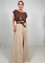 Blusa 100% Viscosa Con Collana