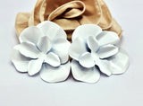 Orecchini Flower Bianco