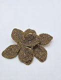 Orecchini Flower Strass