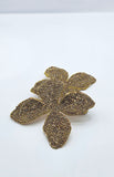 Orecchini Flower Strass