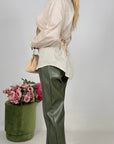 Pantalone Balloon Ecopelle