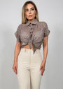 Camicia Tencel Righe
