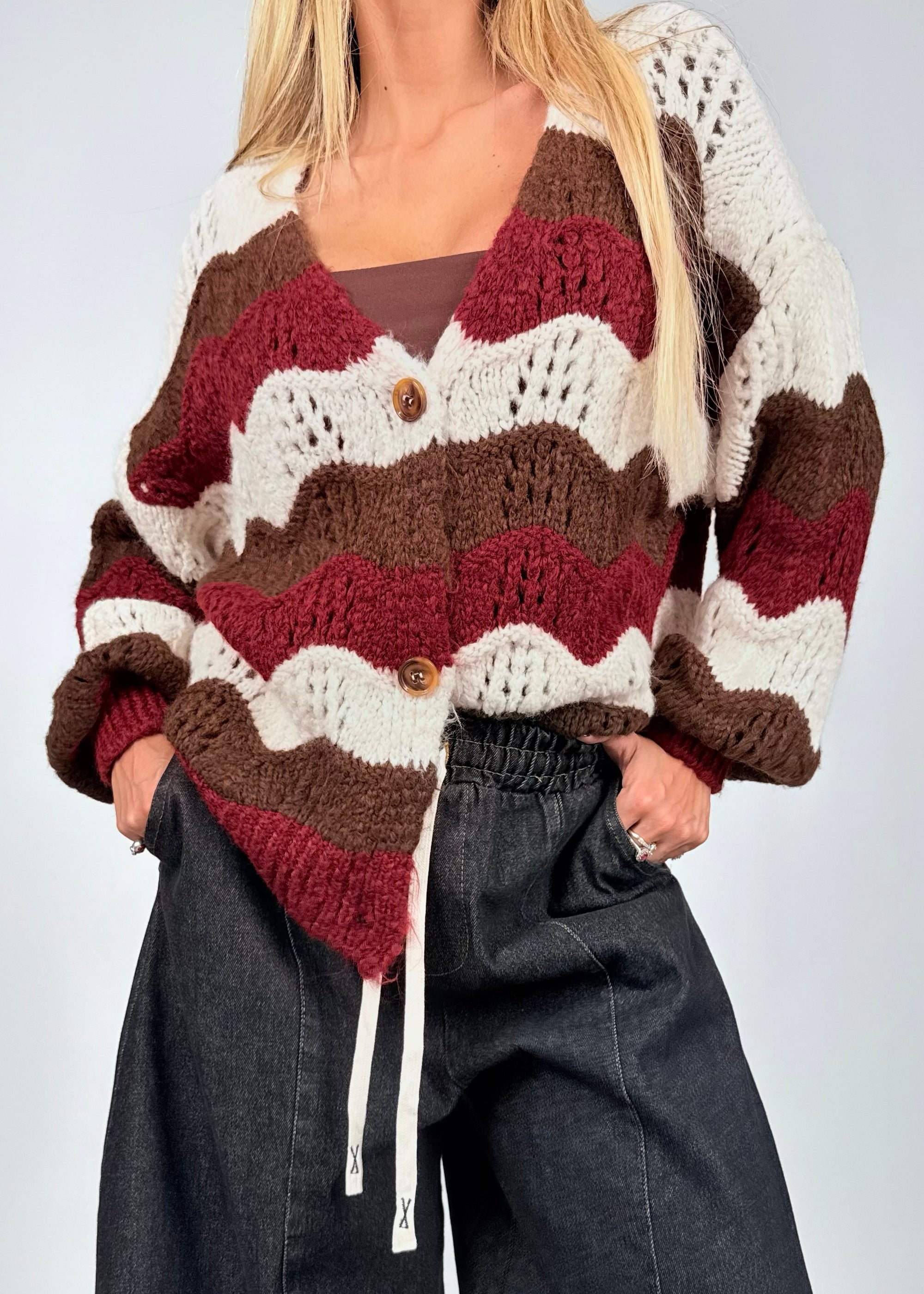 Cardigan Zig Zag