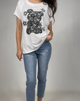 T-Shirt Teddy Macramè