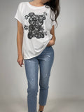 T-Shirt Teddy Macramè