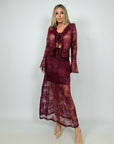Cardigan Macramè