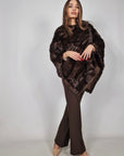 Poncho Eco-Visone