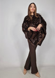 Poncho Eco-Visone