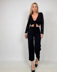 Maglia Crop Bolero