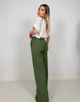 Camicia 100% Cotone Con Spille