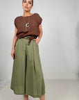 Blusa 100% Viscosa Con Collana
