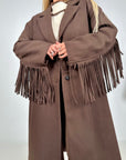 Cappotto Frange